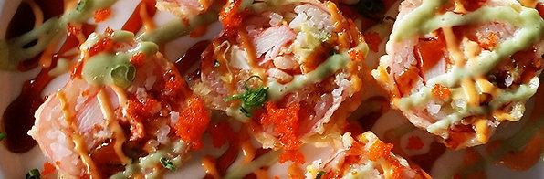 Iowa Roll at Samurai Sushi and Hibachi